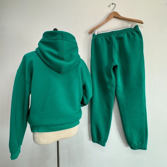 Seven Lab Tracksuit "Why not..." Green Warm  New, Size M - Picture 5 of 17